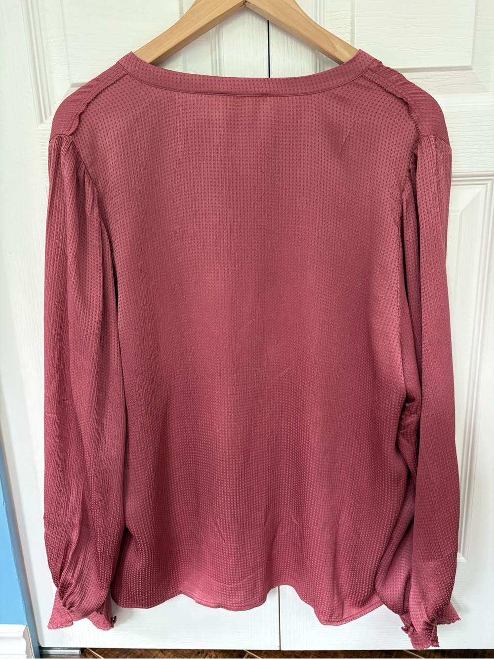Sezane 100% Silk Lea Blouse in Blush - Picture 3 of 12